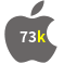 Aplicativo 73k para iOS